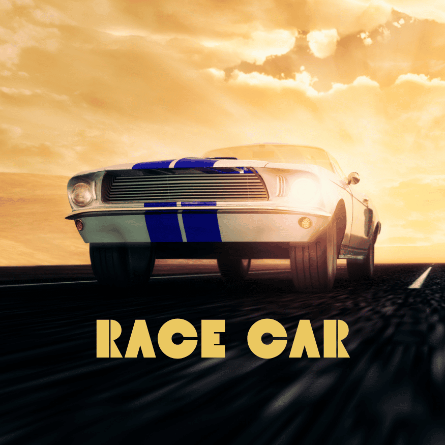 Race Car - Drumless Track