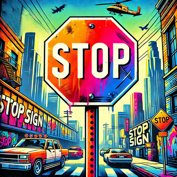 Stop Sign - Fusion Drumless Track